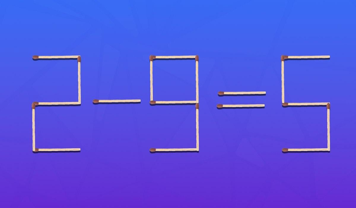 Koju šibicu treba pomaknuti da bi jednakost bila točna: brzi IQ test