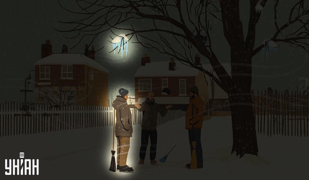 Jedan od domara stajao je ispod ledenica koje su visile na stablu / Moje kolaž