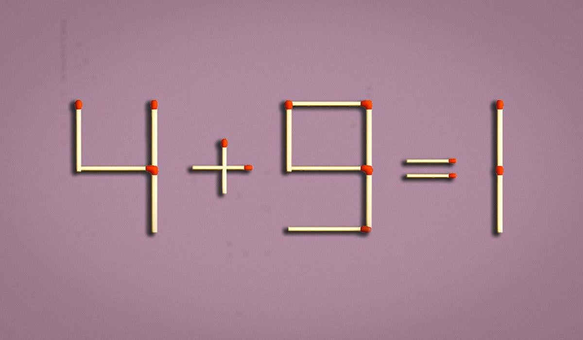 Samo 2% ljudi može popraviti neriješen rezultat u 8 sekundi: IQ test sa šibicama