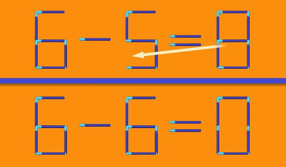 Brzi IQ test: trebate pomaknuti samo jednu šibicu