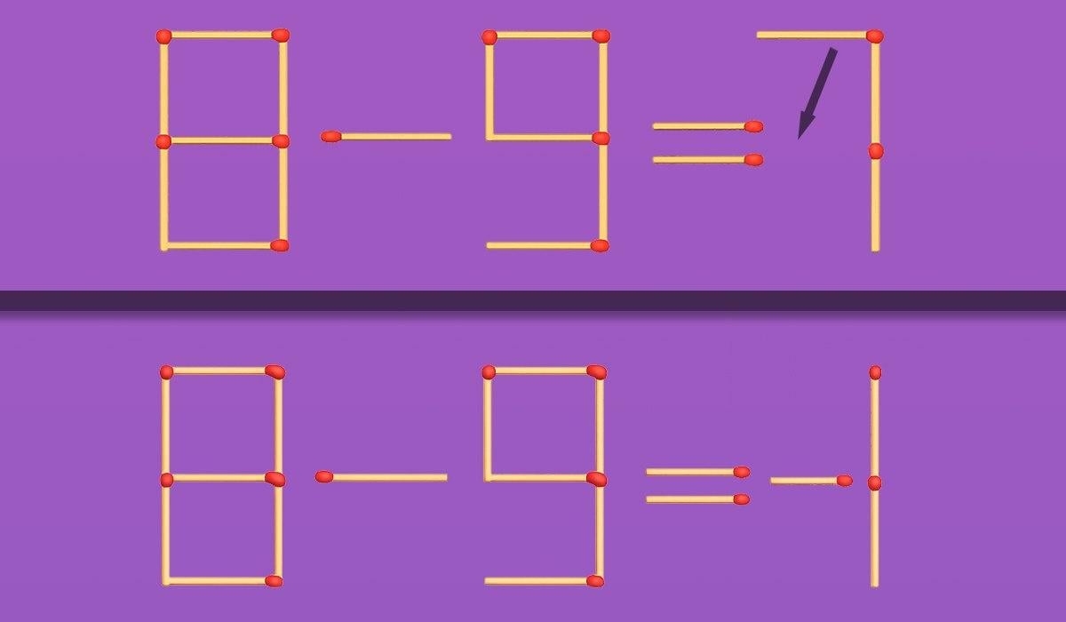 Težak IQ test: morate pomaknuti samo 1 šibicu u 15 sekundi