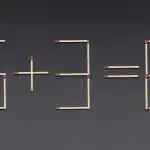 Vrlo teška zagonetka: trebate pomaknuti samo jednu šibicu